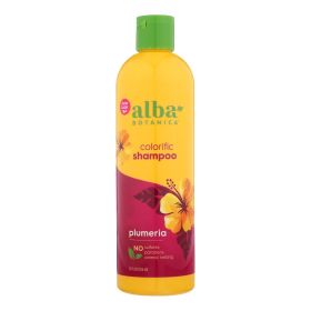 Alba Botanica - Hawaiian Natural Shampoo Colorific Plumeria - 12 Fl Oz