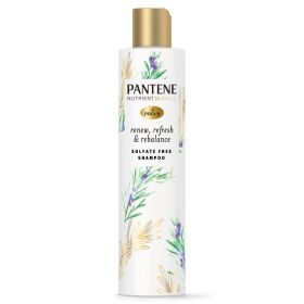 Pantene Sulfate Free Shampoo;  Detangling Shampoo with Rosemary;  9.6 oz