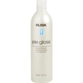 RUSK by Rusk DESIGN SERIES JELE GLOSS BODY AND SHINE LOTION 13.5 OZ