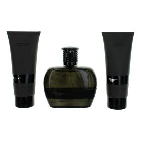 Mustang Black by Mustang (Option: 3 Piece Gift Set for Men)