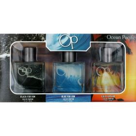 OP by Ocean Pacific (Option: 3 Piece Fragrance Gift Collection for Men)