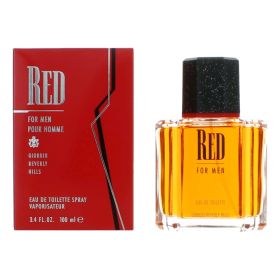 Red by Beverly Hills (Option: 3.4 oz Eau De Toilette Spray for Men)