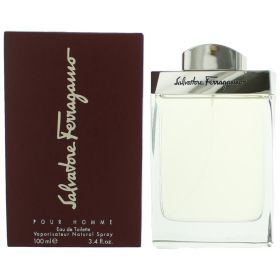 Salvatore Ferragamo by Salvatore Ferragamo (Option: 3.4 oz Eau De Toilette Spray for Men)