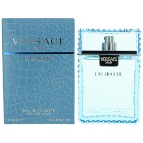 Versace Man Eau Fraiche by Versace (Option: 3.4 oz Eau De Toilette Spray for Men)