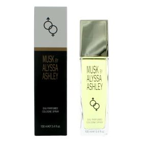 Musk by Alyssa Ashley (Option: 3.4 oz Eau Parfumee Cologne Spray for Women)