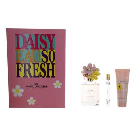 Daisy Eau So Fresh by Marc Jacobs (Option: 3 Piece Gift Set for Women)