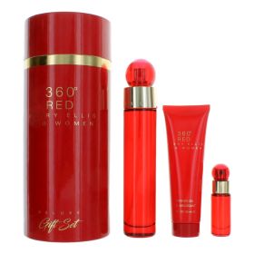 Perry Ellis 360 Red by Perry Ellis (Option: 3 Piece Set for Women)