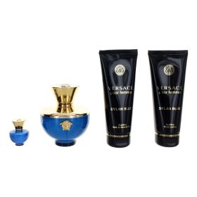 Versace Pour Femme Dylan Blue by Versace (Option: 4 Piece Gift Set for Women)