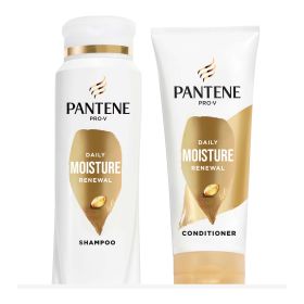 Pantene Pro-V Daily Moisture Renewal Dual Pack Shampoo + Conditioner;  10.4 oz + 9.0 oz (Brand: Pantene)