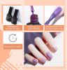 Nail Set Acrylic Nail Kit for Nail Extension Gel Nail Polish Set Quick Building Poly UV Gel Set With LED Nail Lamp Nail Tool Set